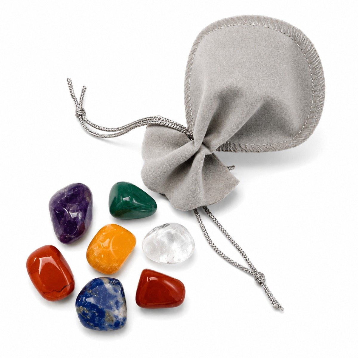 Kit Chakras Cristais Rolados