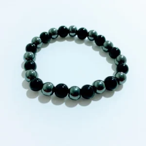 Bracciale di zenix ed ematite