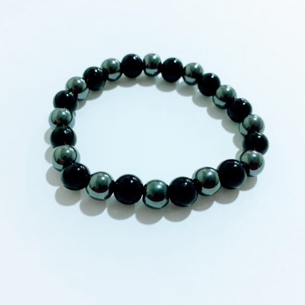 Pulseira Ónix e Hematita