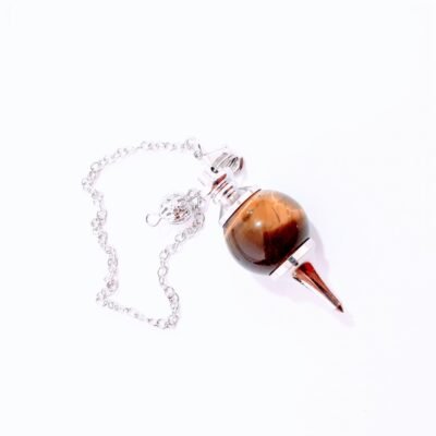 Tiger's Eye Sphere Pendulum