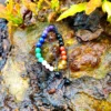 Pulseira 7 Chakras com Cordão Regulável