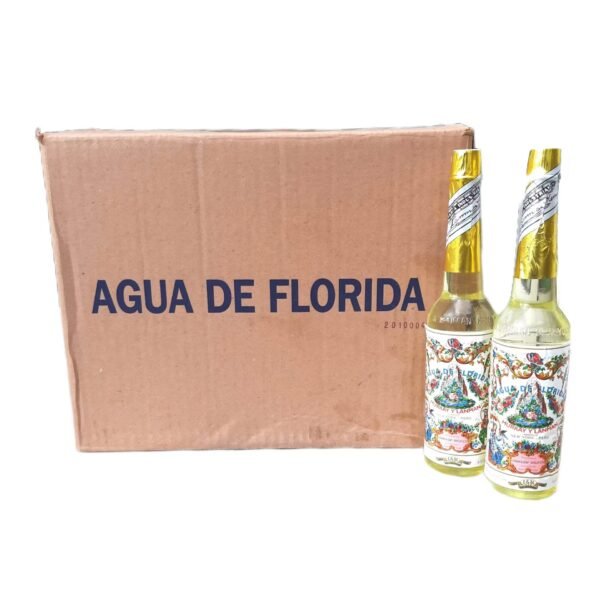 Agua Florida do Peru Dourada Caixa