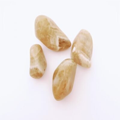 Green Amethyst (Prasiolite) Tumbled South Africa 2-3cm