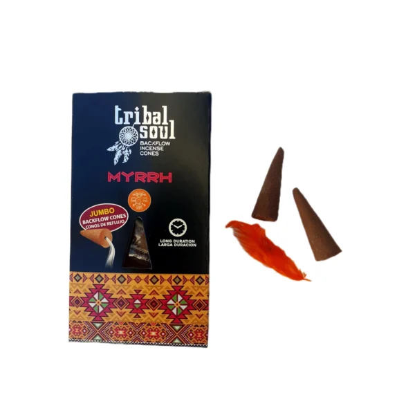 Cones Incenso Cascata Tribal Soul Mirra