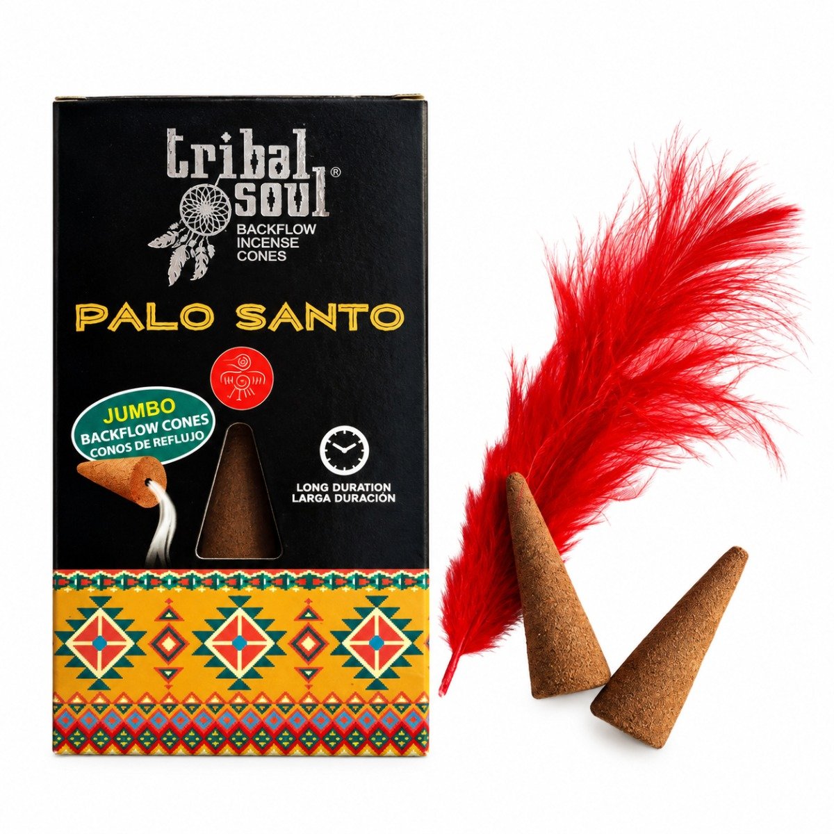 Cones Incenso Cascata Tribal Soul Pau Santo