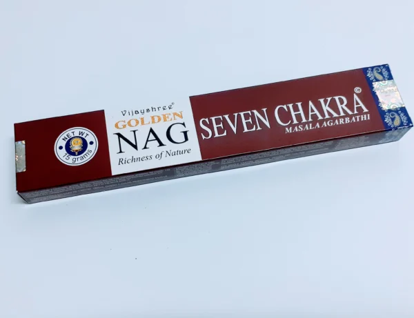 Incenso Indiano Golden Nag Seven Chakra