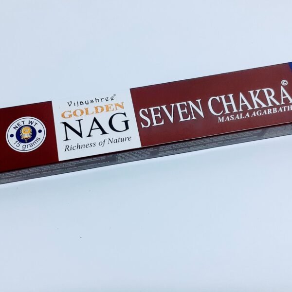 Incenso Indiano Golden Nag Seven Chakra