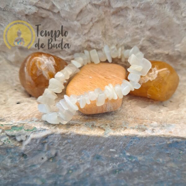 Bracciale Pietra di Luna in Chips - immagine 4