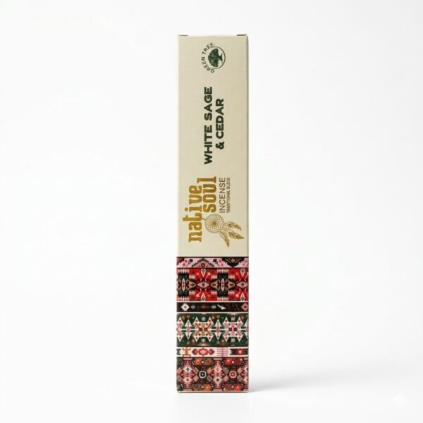 Incenso Native Soul Salvia Branca e Cedro