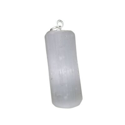 White Selenite Pendant