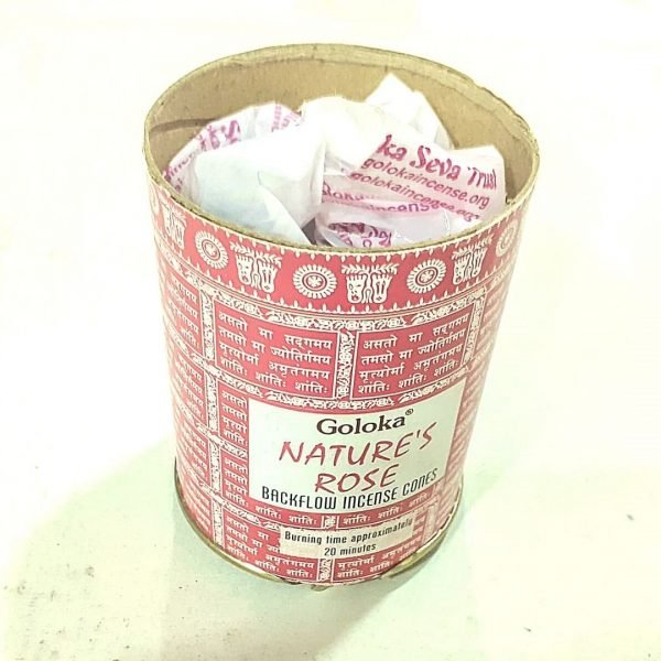 Outlet/Damaged - Goloka Pink Waterfall Incense Cones