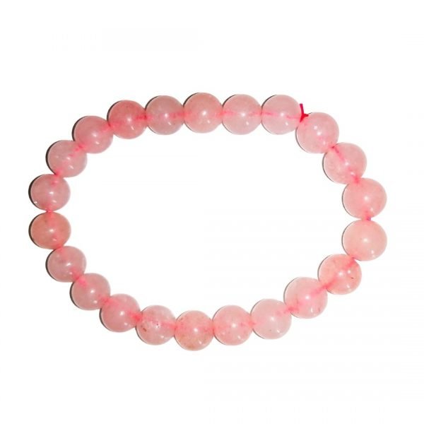 Pulseira de Quartzo Rosa