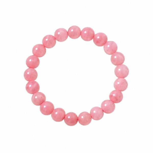 Pulseira de Quartzo Rosa
