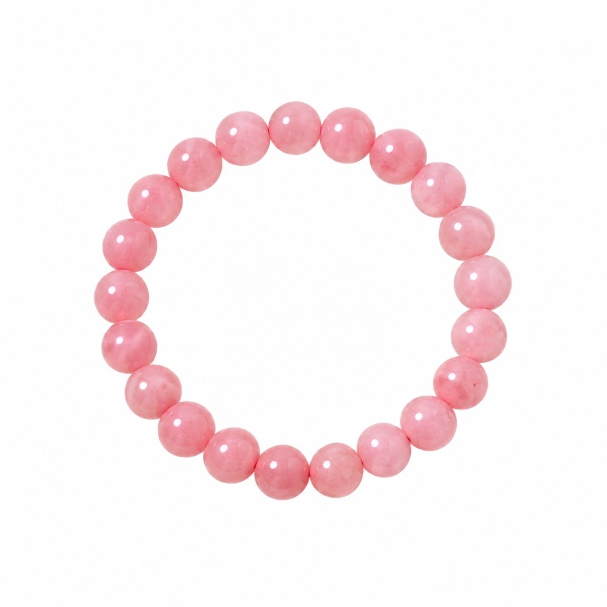 Pulseira de Quartzo Rosa