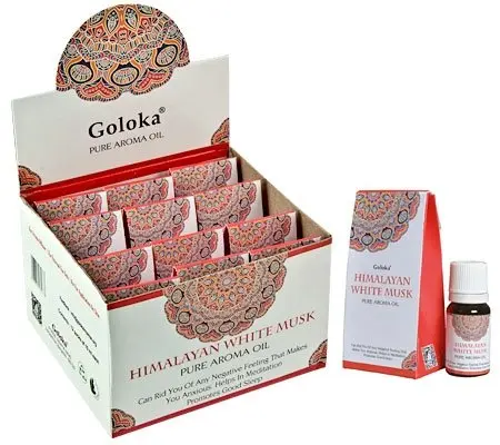 Himalayan White Musk Goloka Óleo Essencial Caixa