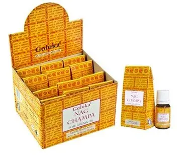 Nag Champa Goloka Essential Oil Box