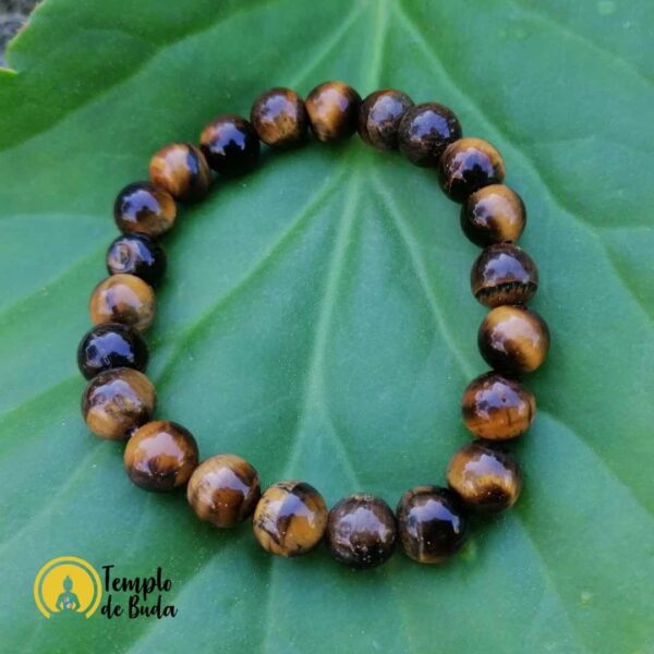 Pulseira Olho de Tigre 8 mm