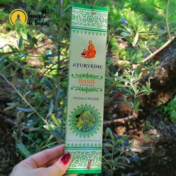 Incenso Ayurvedic Basil - Image 2