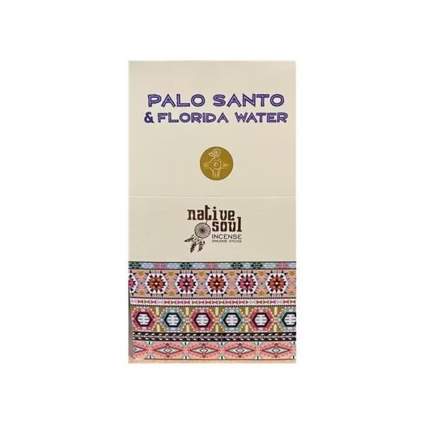 Incenso Native Soul Pau Santo e Água Flórida Caixa