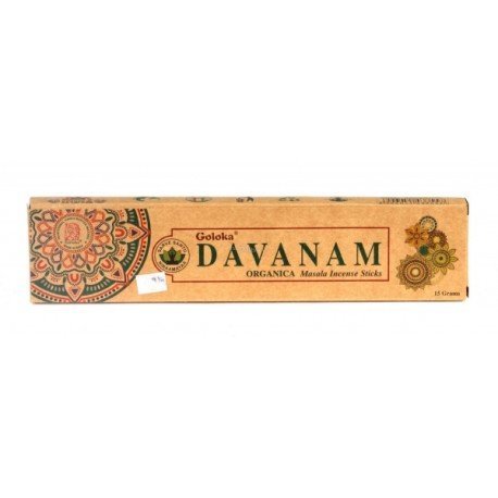 Organic Goloka Indian Incense Davanam