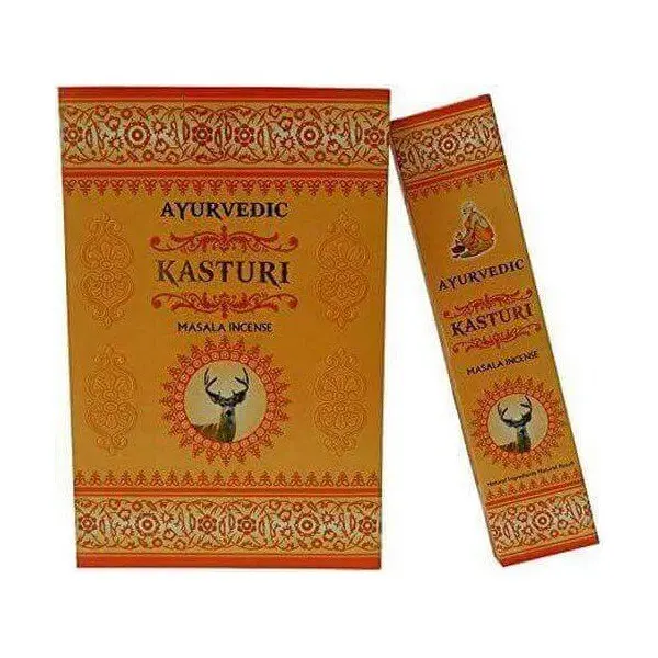 Incenso indiano ayurvedico Kasturi Box