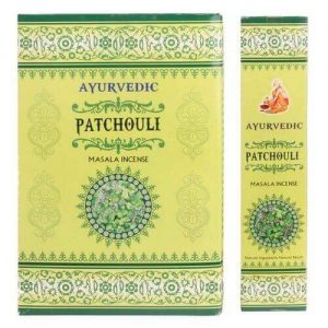 Incenso Ayurvedic Patchouli Caixa