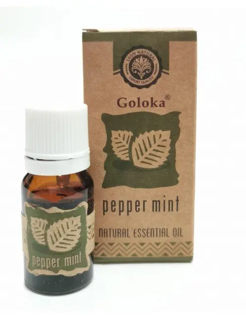 Óleo Essencial 100% Natural Peppermint Goloka