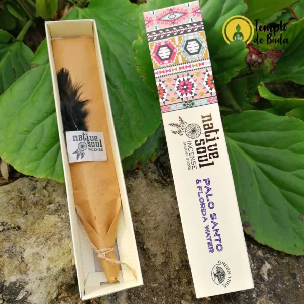 Incenso Indiano Native Soul Pau Santo e Água Flórida