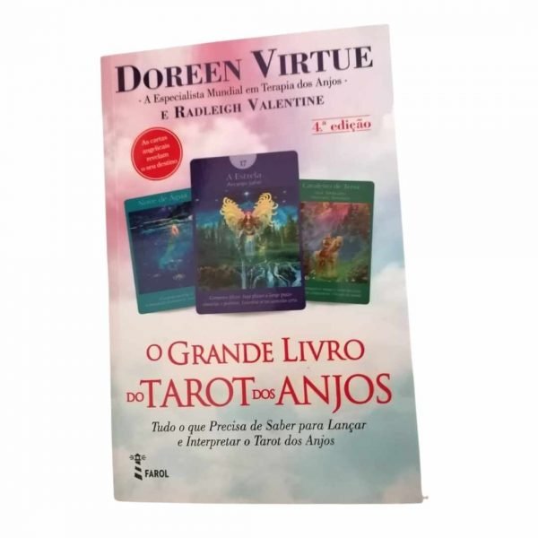 Le livre de tarot du Grand Ange par Doreen Virtue en portugais