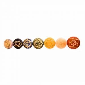 Kit rond Chakras 3cm