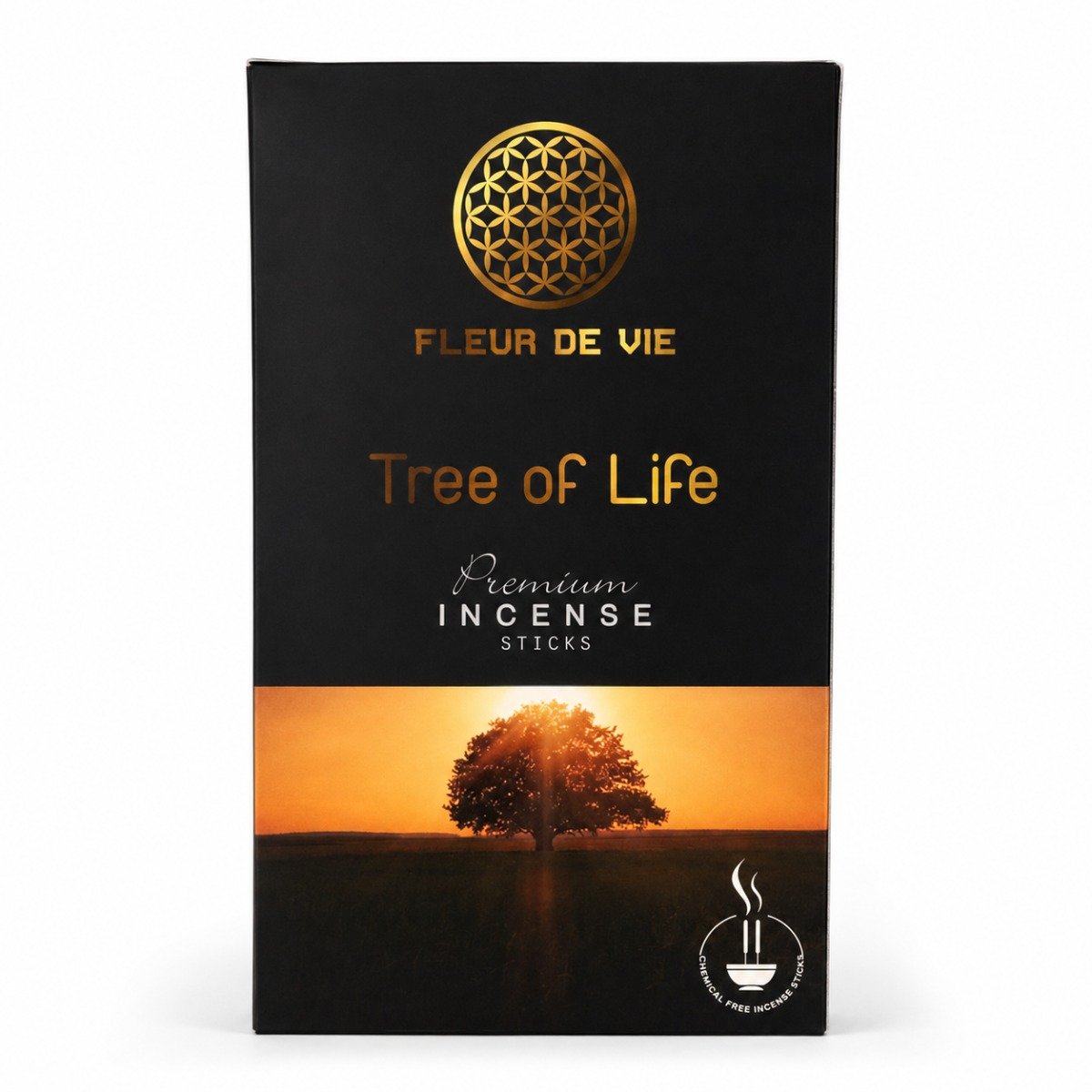 Incenso Fleur de Vie Tree of Life Caixa