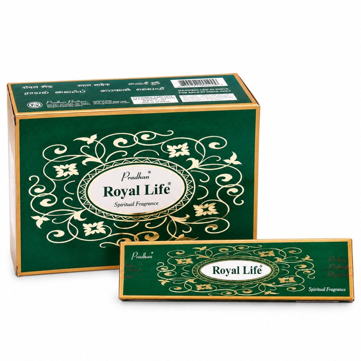 Incenso Pradhan Royal Life Caixa
