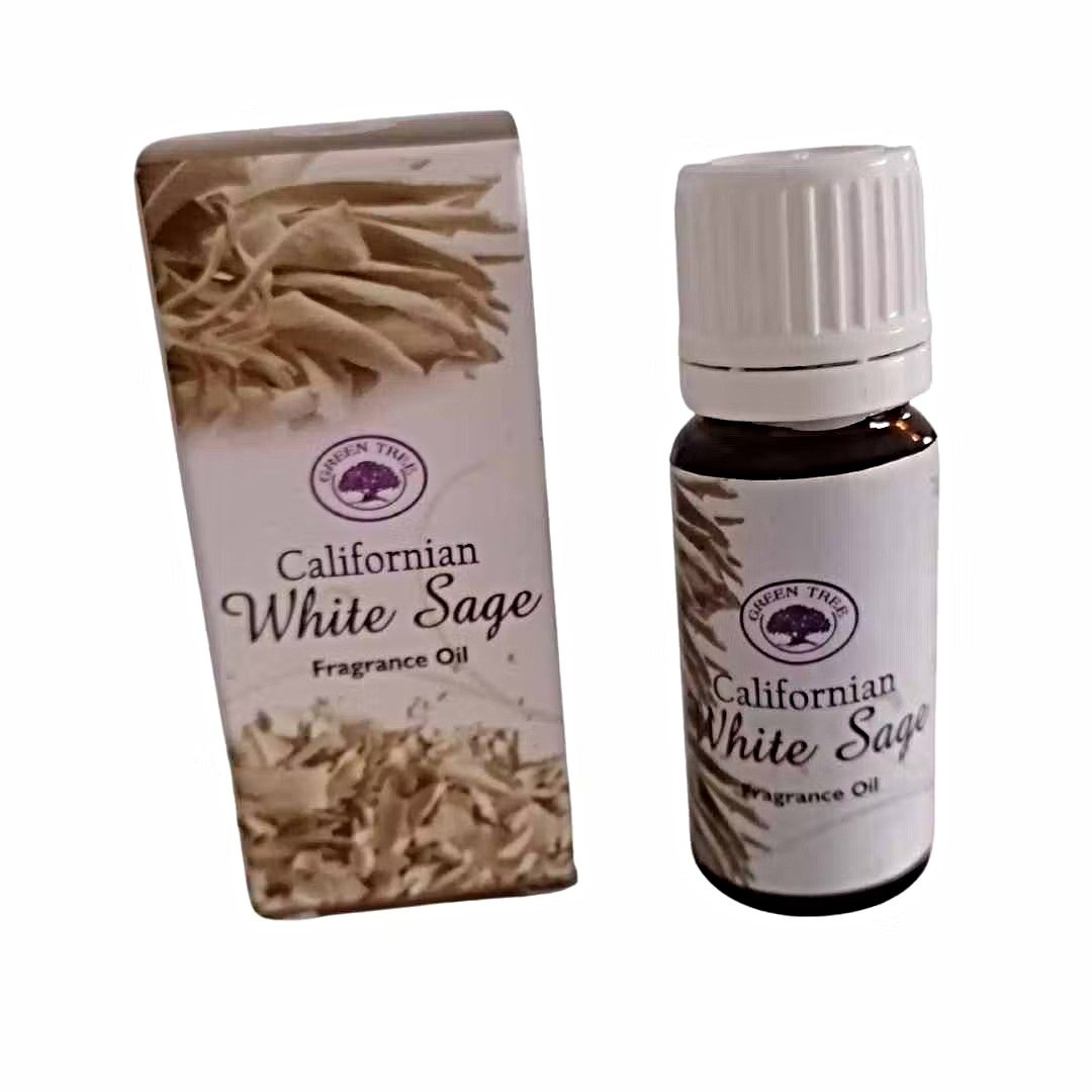 Oleo Green Tree Salvia Branca California