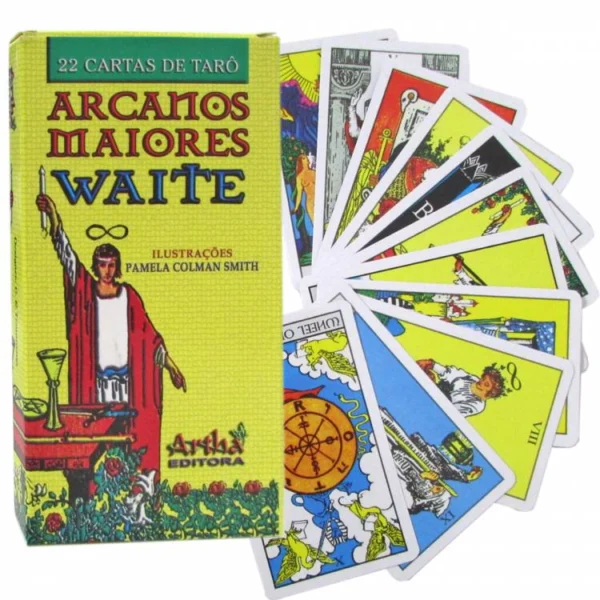 Große Arkana Waite auf Portugiesisch