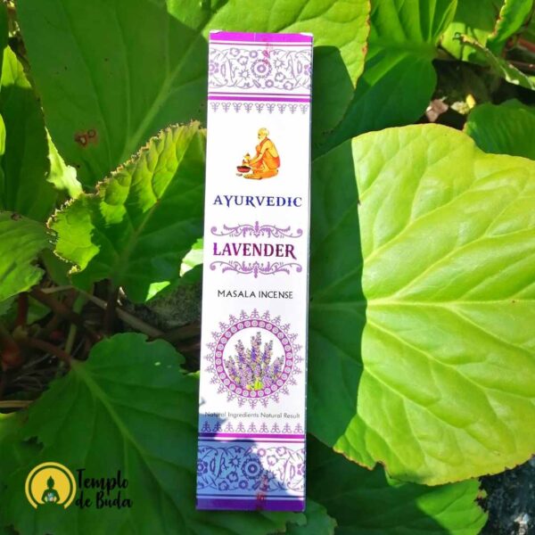 Incenso Indiano Ayurvedic Lavanda - Image 2