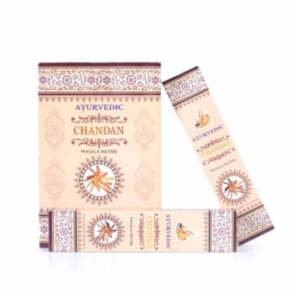 Encens Ayurvédique Indien Boîte Chandan