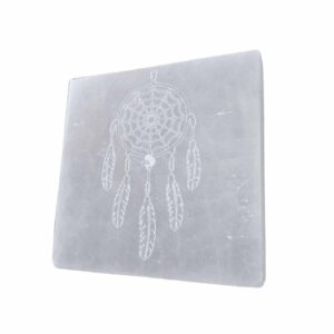 Porta incenso Selenite Spirit Scare Square