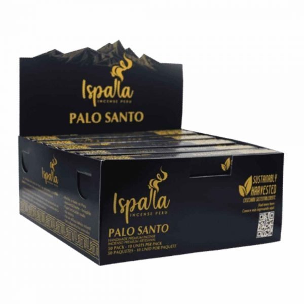 Incenso Natural Orgânico Ispalla Pau Santo Caixa