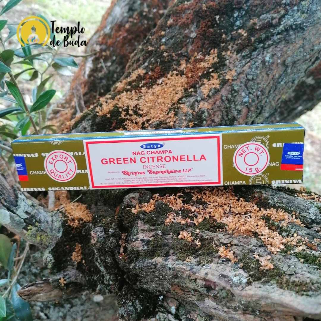 Encens Citronnelle Verte - Citronnelle Verte - Nag Champa - Satya