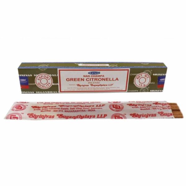 Incenso Indiano Nag Champa Green Citronella