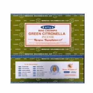 Incenso Indiano Nag Champa Green Citronella Caixa