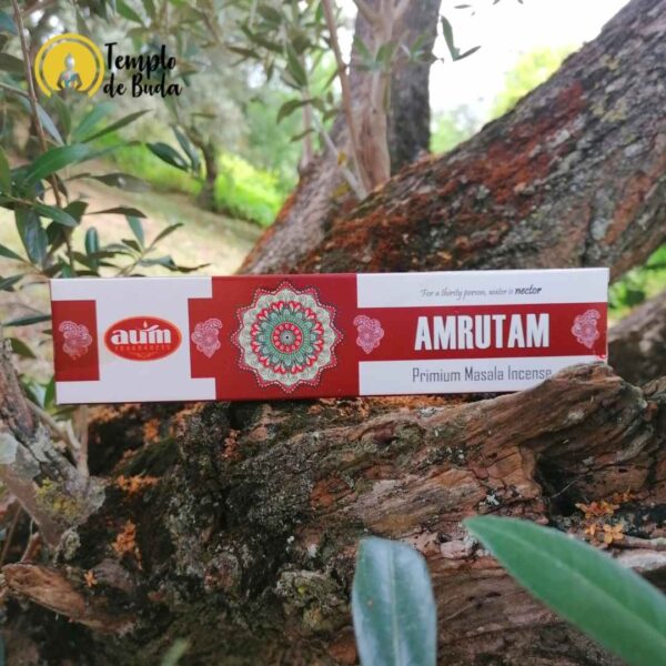 Incienso Indio AUM Amrutam - Imagen 2