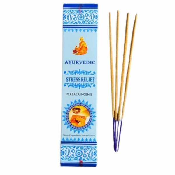 Incenso Indiano Ayurvedic Stress Relief Caixa