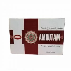 Caja de incienso indio AUM Amrutam