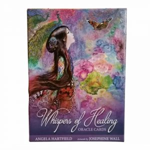 Whispers of Healing Oracle di Angela Hartfield in inglese