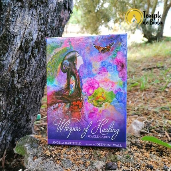 Whispers of Healing Oracle di Angela Hartfield in inglese