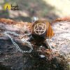 Tiger Eye Pendulum with Pentagram - Image 6