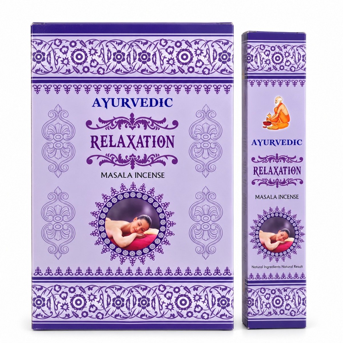 Incenso Ayurvedic Relaxation Caixa