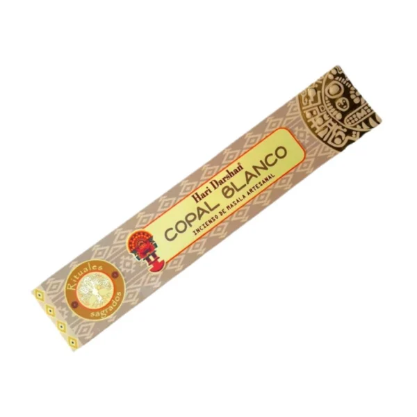 Incenso Indiano Hari Darshan Copal Branco