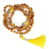 Japa Mala Rudraksha e Citrino